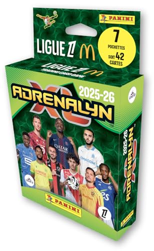 Panini Adrenalyn Ligue 1 McDonald's 2025-2026 Trading Cards Game Blister 7 Hüllen Panini Adrenalyn Ligue 1 McDonald's 2025-2026 Trading Cards Game Blister 7 Hüllen von Panini
