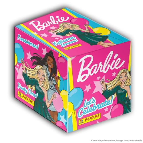 Panini Barbie 65EME Geburtstag Box mit 36 Hüllen, 004873BOX36F von Panini