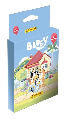 Panini Bluey Blister mit 7 Hüllen, 004992KBF7 von Panini