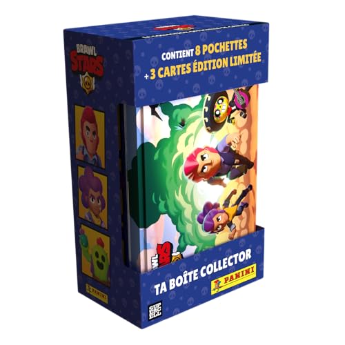 Panini Brawl Stars Trading Cards Metalldose 8 Hüllen + 3 Karten Limited Edition Panini Brawl Stars Trading Cards Metalldose 8 Hüllen + 3 Karten Limited Edition von Panini