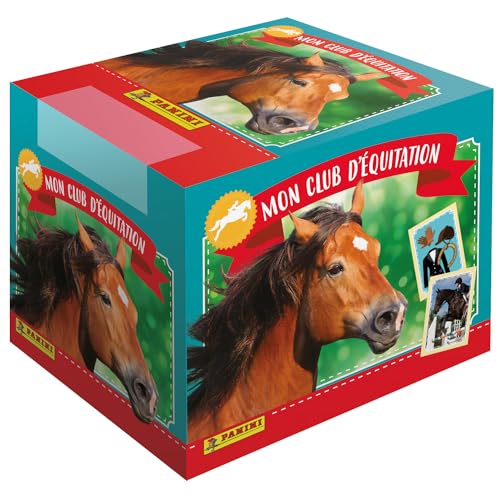 Panini Chevaux Mon Club D'Equittation Box mit 36 Hüllen, 004899BOX36F von Panini