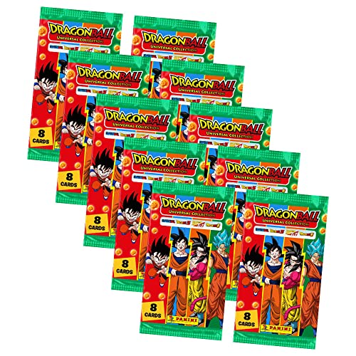 Panini Dragon Ball Karten Serie 2 - Universal Collection Trading Cards - Sammelkarten - 10 Booster von Panini