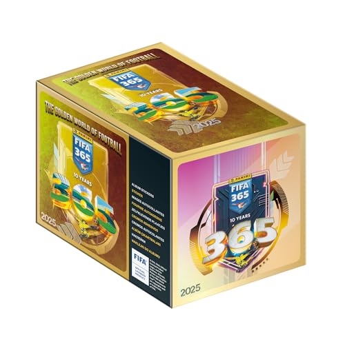 Panini FIFA 365 2025 Box mit 36 Hüllen, 004890BOX36F von Panini