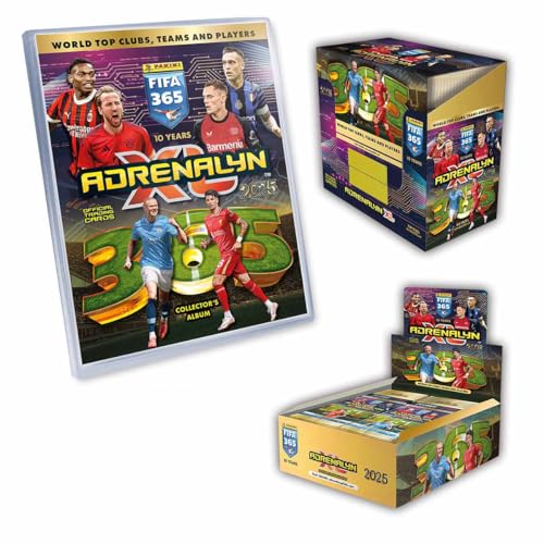 Panini FIFA 365 Adrenalyn XL™ 2025 Trading Cards (Fatpack-Bundle) von Panini