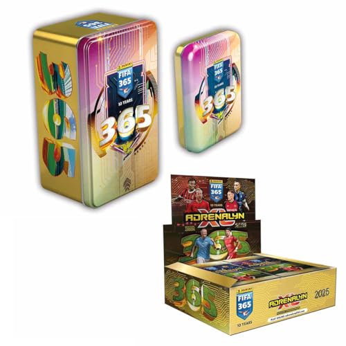 Panini FIFA 365 Adrenalyn XL™ 2025 Trading Cards (Tin-Bundle) von Panini