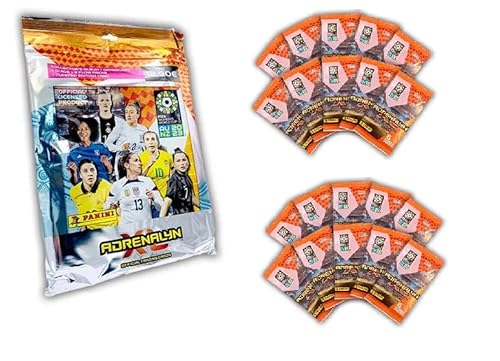 Panini FIFA Frauen WM 2023 Adrenalyn Trading Cards (Starterset-Bundle) von Panini