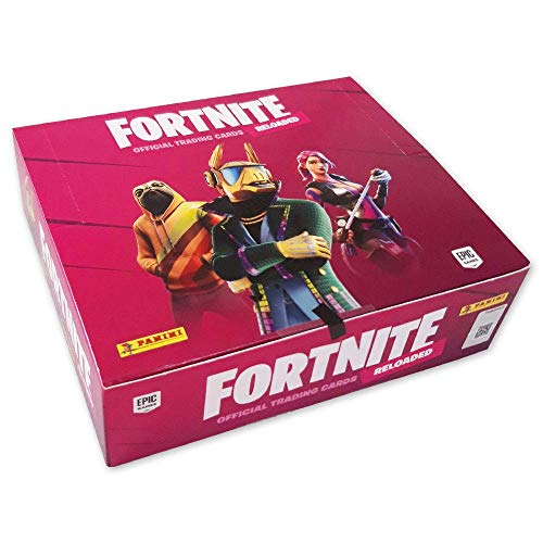 Panini Fortnite Reloaded Trading Cards - Flowpack-Box mit 18 Packs von Panini