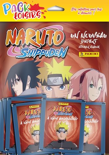 Panini Freizeitpaket Naruto Shippuden Ein Neuanfang 1 Album + 50 Hüllen, 004628SPF von Panini