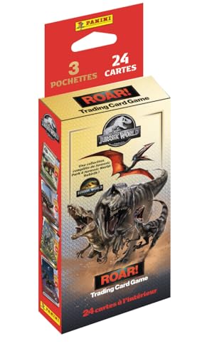 Panini Jurassic World 4 Trading Cards Game Blister 3 Hüllen Panini Jurassic World 4 Trading Cards Game Blister 3 Hüllen von Panini