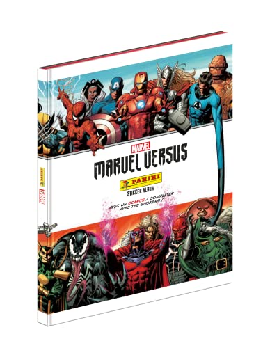 Panini Marvel Versus – Album aus Karton mit Aufklebern + Kartenfach von Panini