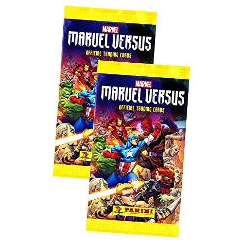 Panini Marvel Versus Karten - Trading Cards - Sammelkarten - 2 Booster von Panini