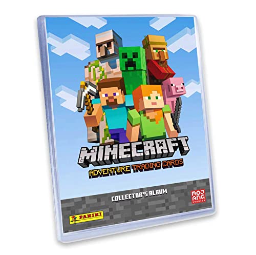 Panini Minecraft Trading Cards - Sammelkarten Adventure Serie 1 - Karten Auswahl (1 Sammelmappe) von Panini