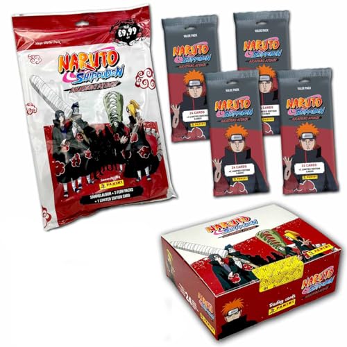 Panini Naruto Shippuden Akatsuki Attack - Trading Cards (Sammel-Bundle) von Panini