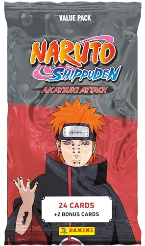 Panini Naruto Shippuden Trading Cards 2 Fat Pack 24 2 Bonuskarten, 004629B26FP Panini Naruto Shippuden Trading Cards 2 Fat Pack 24 2 Bonuskarten, 004629B26FP von Panini