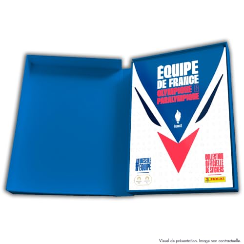 Panini Olympique & Paralympique Equipe de France 004885MCOUAFC Premium-Box mit 1 Album + 20 Hüllen + 3 gratis von Panini