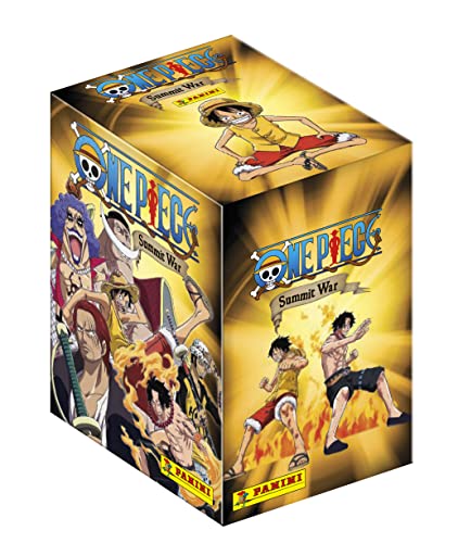 Panini One Piece Krieg auf dem Gipfel – Box mit 36 Aufklebern 004380BOX36F von Panini