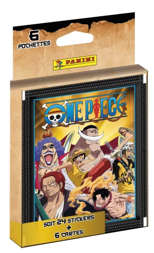 Panini One Piece 004380KBF6 Aufkleber "Der Krieg am Gipfel", 6 Stück von Panini