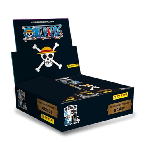 Panini One Piece 25th Anniversary Trading Cards (Box mit 18 Flowpacks) von Panini