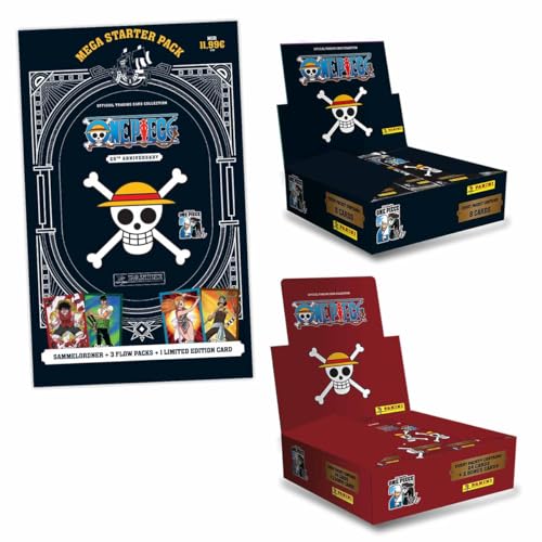 Panini One Piece 25th Anniversary Trading Cards (König der Piraten-Bundle) von Panini