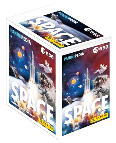 Panini - Paninipedia Space Box mit 36 Hüllen, 004876BOX36F von Panini