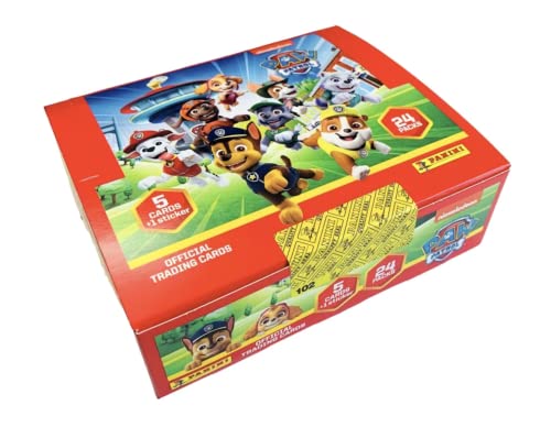 Panini Paw Patrol Trading Cards (Box mit 24 Tüten) von Panini