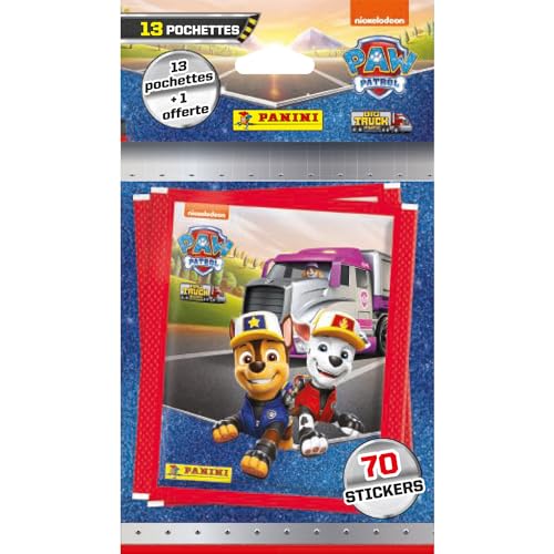 Panini Paw Patrol Film Blister 13 Hüllen + 1 gratis 004620KBF14 von Panini