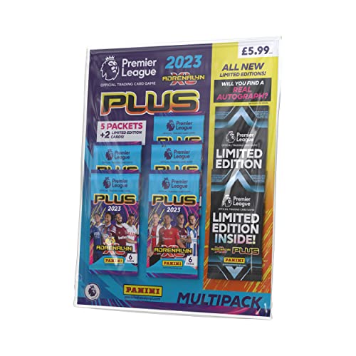 Panini Premier League 2022/23 Adrenalyn XL Plus Multipack, Mehrfarbig von Panini