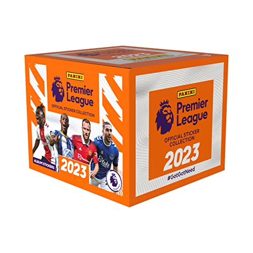 Premier League 2022/23 Aufkleber-Kollektion, 50 Packungen von Panini