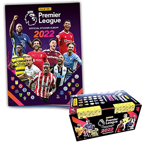 Panini Premier League 2022 Stickerkollektion – Box-Bundle von Panini