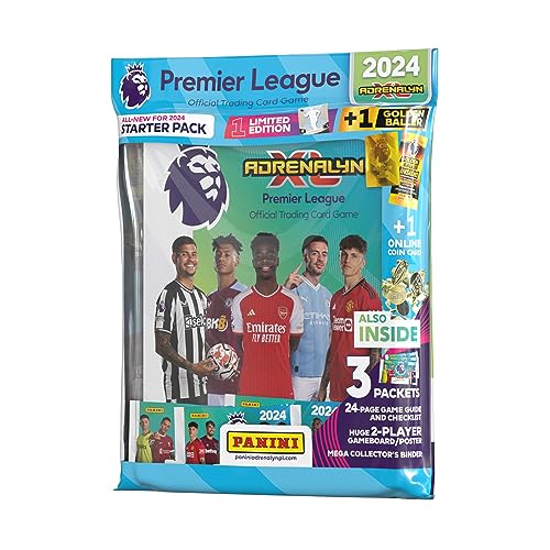 Panini Premier League 2023/24 Adrenalyn XL Starterpaket, gemischt von Panini