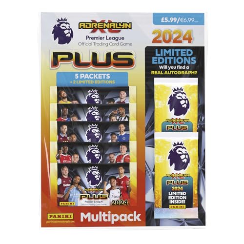 Panini Premier League 2024 Adrenalyn XL PLUS Multipack, gemischt von Panini