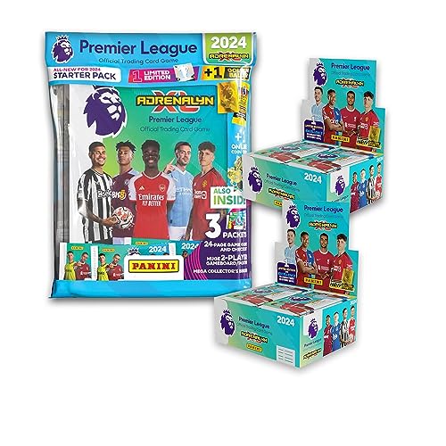 Panini Premier League Adrenalyn XL™ 2024 Kollektion Sammelkarten (Mega Bundle) von Panini