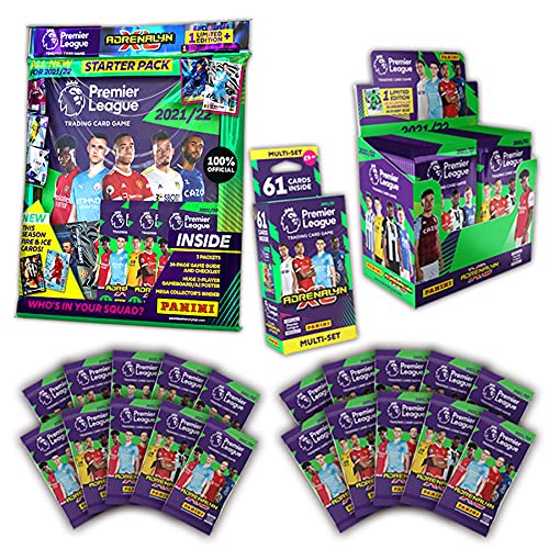 Panini Premier League Adrenalyn XL 2021/22 Kollektion – Mega-Bundle von Panini