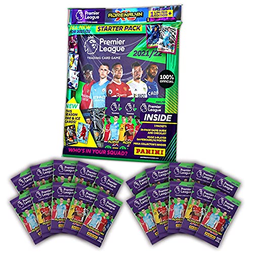 Panini Premier League Adrenalyn XL 2021/22 Kollektion – Starter-Bundle von Panini