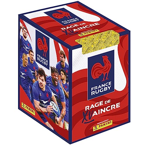 Panini Rugby France Team Rage to Defeat Box mit 36 Beuteln, 004729BOX36F von Panini