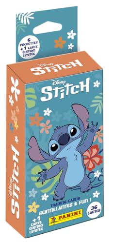 Panini Stitch Trading Cards Blister 6 Hüllen + 1 Karte Limited Edition, 005153KBF6 von Panini