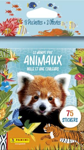 Panini Tiere 2025 Blister 13 Hüllen + 2 gratis, 004904KBF15 von Panini