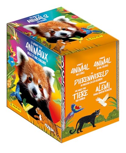 PANINI Tiere 2025 Box mit 36 Hüllen von Panini