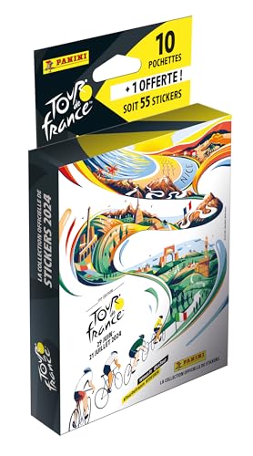 Panini Tour de France 2024 Blisterverpackung 10 Hüllen + 1 gratis 004870KBFGD11 von Panini