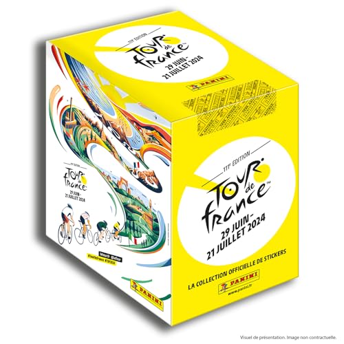 Panini Tour de France 2024 Box mit 36 Hüllen, 004870BOX36F von Panini