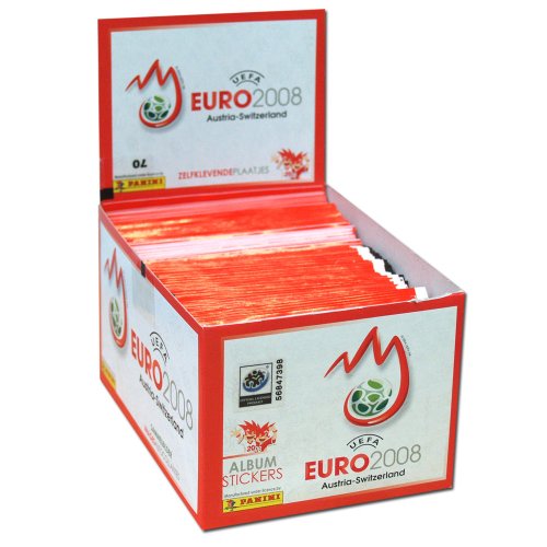 Panini UEFA Euro EM 2008 Fußball Sticker - 100 Päckchen Panini UEFA Euro EM 2008 Fußball Sticker - 100 Päckchen von Panini