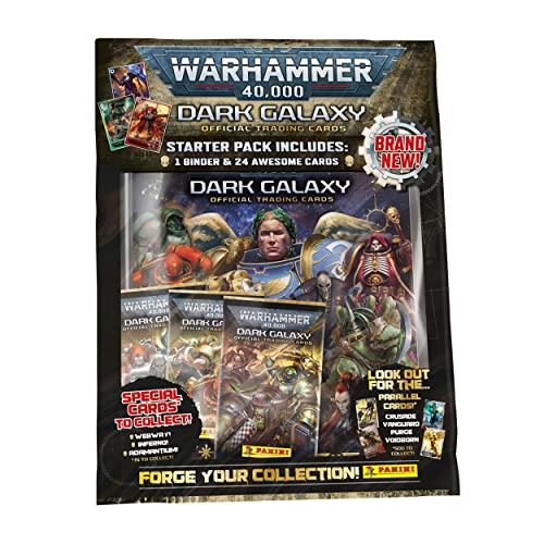 Panini Warhammer Dark Galaxy Sammelkartensammlung Starterpaket von Panini