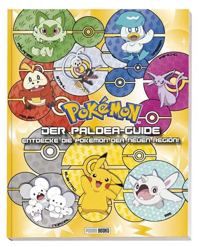 Pokémon: Der Paldea-Guide: Entdecke die Pokémon der neuen Region: Enzyklopädie (Hardcover mit Goldfolienkaschierung) von Panini