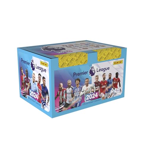 Premier League 2023/24 Aufkleber-Kollektion, 100 Packungen von Panini