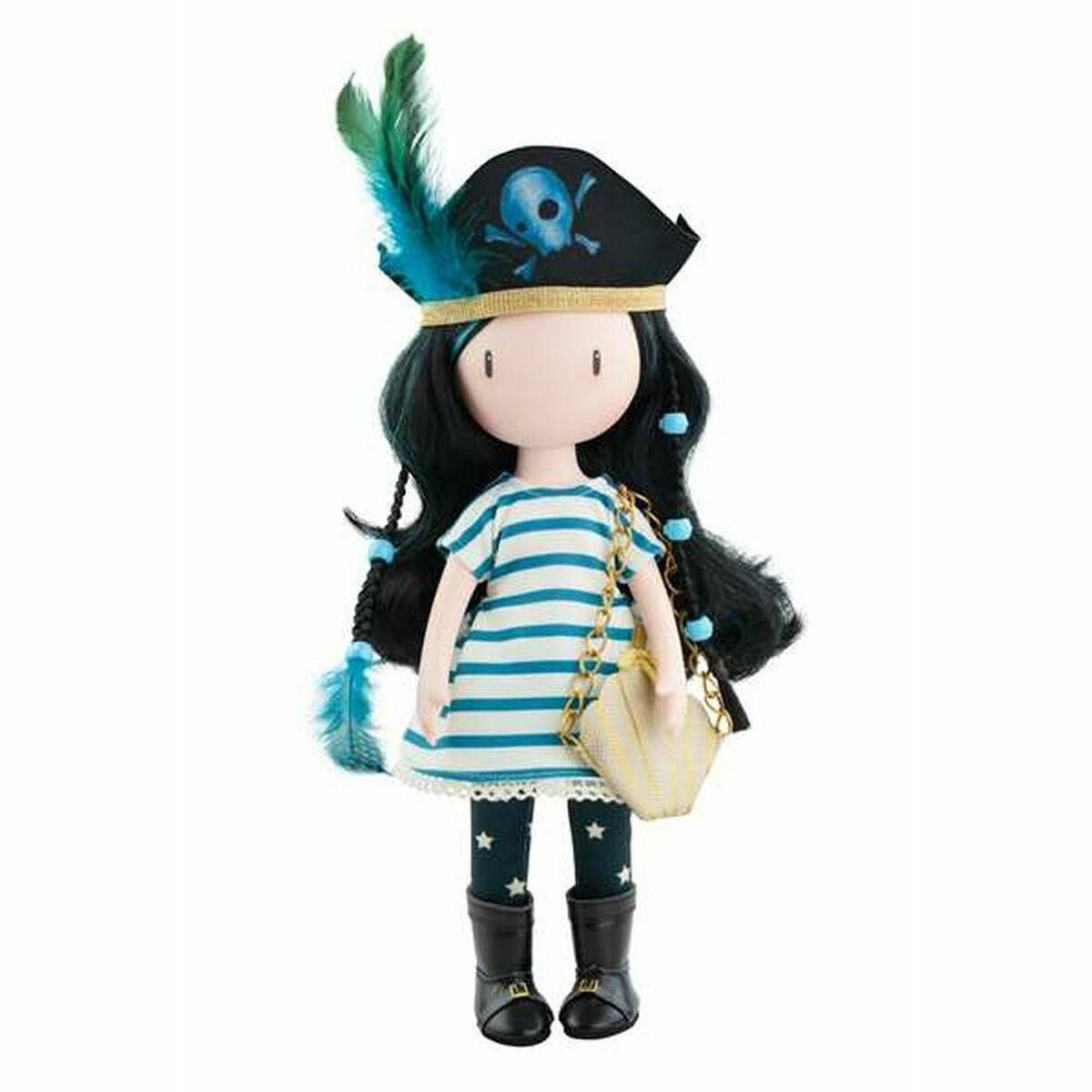 Puppe Paola Reina Gorjuss The Black Pearl 32 cm von Paola Reina