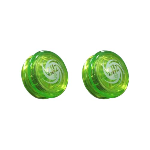 2 Set D1 Spin Ball Professional YoYo Größe E Lager mit Saite Grün von Paowsietiviity