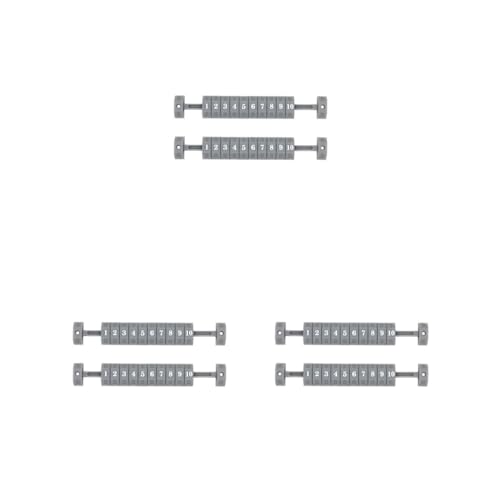 3 Set 2 Stück Universal Kicker Zähler Punkteeinheiten Tisch Fußball Anzeigetafel Spiel Fußball Maschine für Standardtische Teile Grau von Paowsietiviity