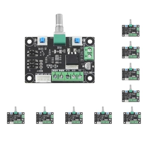 Paowsietiviity 10er-Set Schrittmotor-Antrieb, PWM-Generator-Modul, Pulssignalerzeugung, Geschwindigkeitsregler-Boards aus Kunststoff, elektronische Komponente von Paowsietiviity