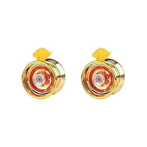 Paowsietiviity 2 Set Professional Yoyo Saiten Zubehör Basic Trick für Kinder Erwachsene Gold, 5,7 x 5,7 x 4,1 cm Paowsietiviity 2 Set Professional Yoyo Saiten Zubehör Basic Trick für Kinder Erwachsene Gold, 5,7 x 5,7 x 4,1 cm von Paowsietiviity