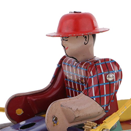 Paowsietiviity Ruderboot zum Aufziehen, Retro-Uhrwerk, Blechspielzeug, Sammlerstück, Geschenk, #B Paowsietiviity Ruderboot zum Aufziehen, Retro-Uhrwerk, Blechspielzeug, Sammlerstück, Geschenk, #B von Paowsietiviity